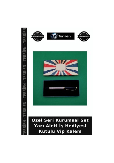 Özel Seri Kurumsal Set Yazı Aleti İş Hediyesi Kutulu Vip Kalem Çok Renkli