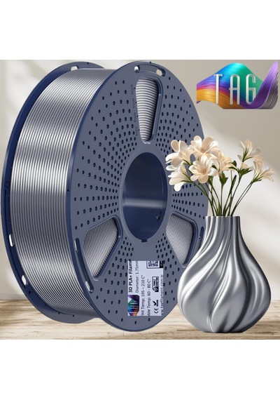 Tag Pla Filament Gümüş 1.75mm