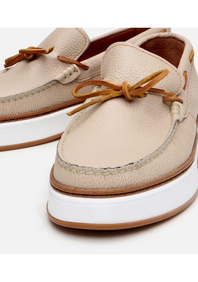 Hotiç Erkek Deri Bej Bağcık Detaylı Loafer 02ayh303050a310 Bej