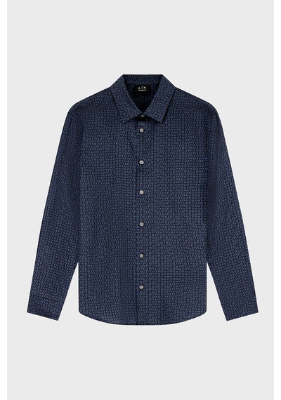 Armani Exchange Erkek Gömlek Xm001942 Af19194 Fb436 Lacivert