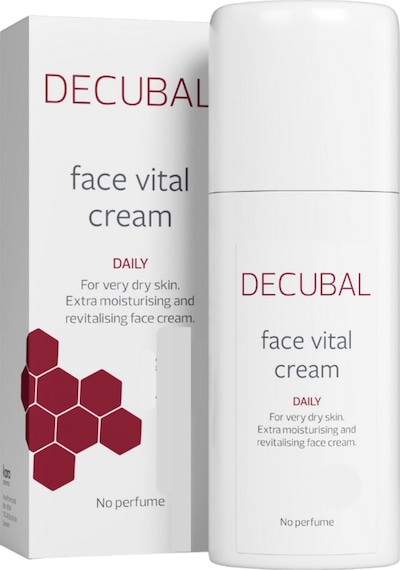 Decubal Face Vital Kuru Ciltler İçin Nemlendirici ve Canlandırıcı Yüz Kremi 50 ML