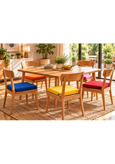 40x40x5 Cm Kare Minder - Sandalye Minderi - Kreş Anaokulu Oyun Aktivite Minderi - Bahçe Dekor Minderi Antrasit