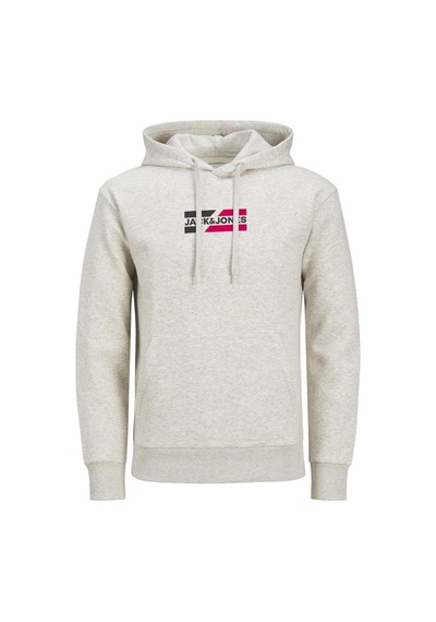 Jack & Jones Jjcorp Graphıc Sweat Hood Noos Beyaz