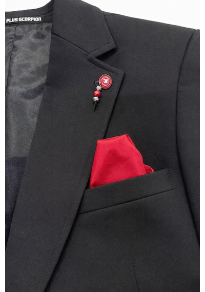Plus Scorpion Erkek Penye Kumaş Kruvaze Blazer Ceket 4 Düğmeli Mono Yaka, Torba Cepli, Çift Yırtmaçlı Şık Tasarım Siyah Plus Scorpion Erkek Penye Kumaş Kruvaze Blazer Ceket 4 Düğmeli Mono Yaka, Torba Cepli, Çift Yırtmaçlı Şık Tasarım Siyah