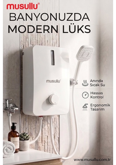 Musullu Msl-5003 7000 W Elektrikli Su Isıtıcı Şofben
