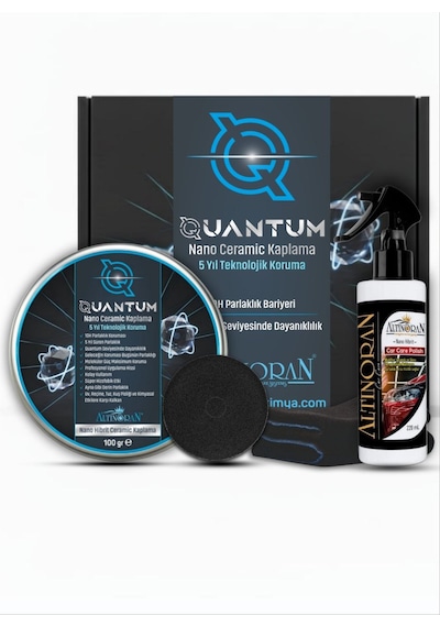 Quantum Profesyonel Hibrit Seramik Wax Hızlı Cila 100 Gr 10h Sertlik 5 Yıl Koruma