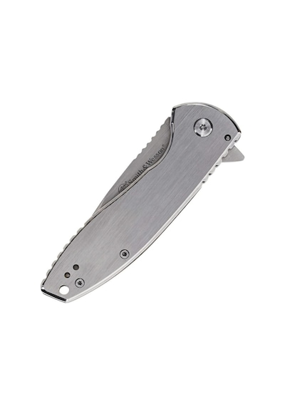 Smith Wesson Executıve Platınum Satin Drop Point Kamp Çakı 1205009 Gümüş