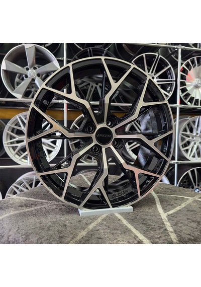 17" İnç 4x108 Arceo Roma Siyah Elmas Kesim Jant Takım