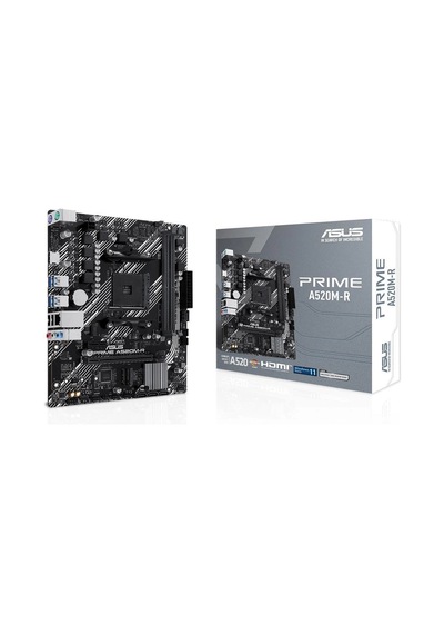 Asus Prıme A520m-r 5100mhz Oc Ddr4 Soket Am4 M.2 Hdmı Matx Anakart
