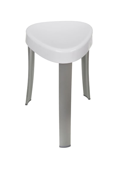 Banyo Taburesi Alu. Beyaz M-kv16-01 Siyah