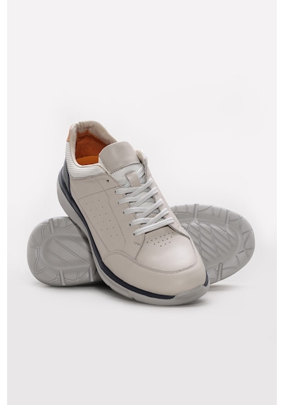Fast Step Hakiki Deri Erkek Casual Ayakkabı 742ma242010 Bej Deri