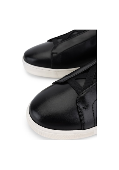 Tamer Tanca Erkek Hakiki Deri Siyah Sneakers & Spor Ayakkabı 1093 2805 Erk Ayk Y26 Sıyah