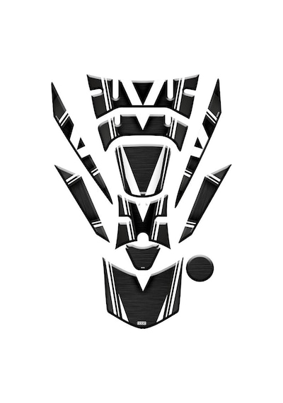 Honda Pcx 2018 - 2020 Uyumlu Tank Pad Set 005 Standart