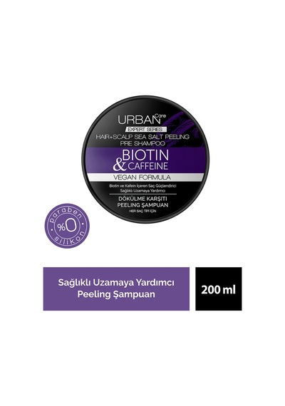 Urban Care Biotin & Kafein Şampuan + Peeling Şampuan 2'li Set