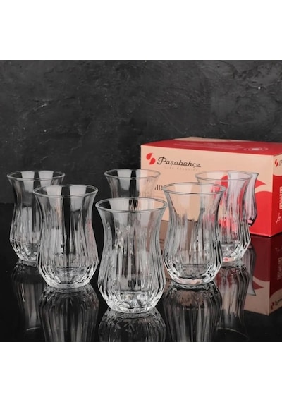 Paşabahçe 420181 Echo Çay Bardağı 160cc 6 Lı Çok Renkli