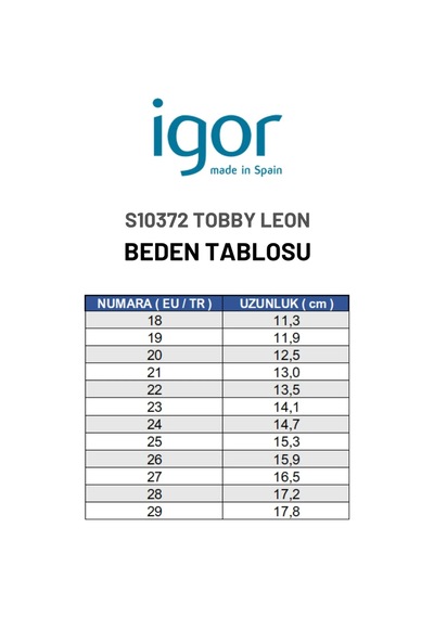 Igor Tobby Leon Çocuk Aslan Desenli Sandalet - Sarı S10372-235