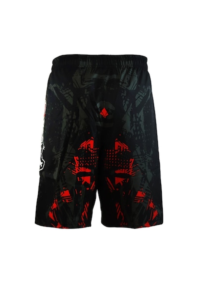 Dragondo M01 Red Maze Mma Şortu Antrenman Şortu Siyah