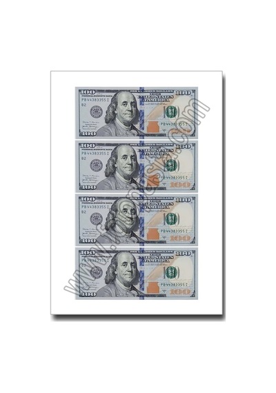 Dolar Yenilebilir Resim Baskısı 04