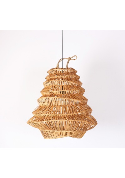 Rattan Olivia Aydınlatma 60x60 Cm Naturel