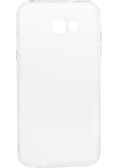 Samsung Uyumlu Galaxy A7 2017 Kılıf Zore Süper Silikon Kapak Renksiz