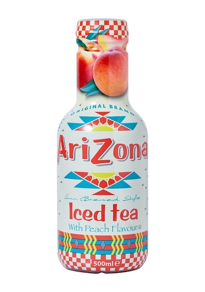Arizona Iced Tea Şeftali Aromalı Soğuk Çay 450 Ml