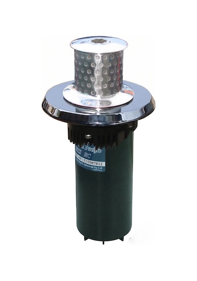 South Pacific Ec1000s - 24v Elektrikli Dik Yandan Montaj Vinç 6-14mm Krom Gövdeli - Teknede Güç Ve Estetiğin Buluştuğu Nokta