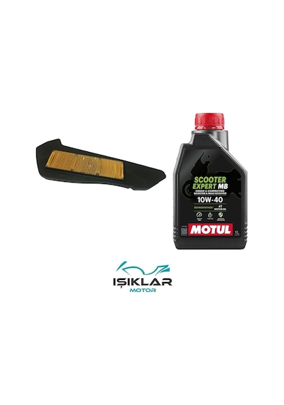 Yamaha X-max 300 Motul Yağ Ve Hava Filtre Bakım Seti Bs0031