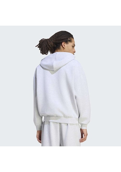 Adidas Ku8001 M Sl Fz Hd Erkek Eşofman Üstü Mavi