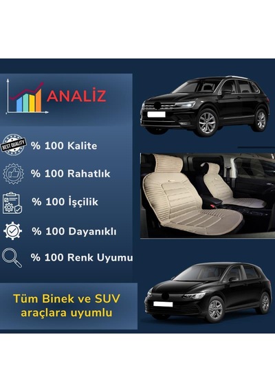 Space 2'li Oto Koltuk Minderi, Renault Clio Koltuk Uyumlu Özel Tasarım Minder