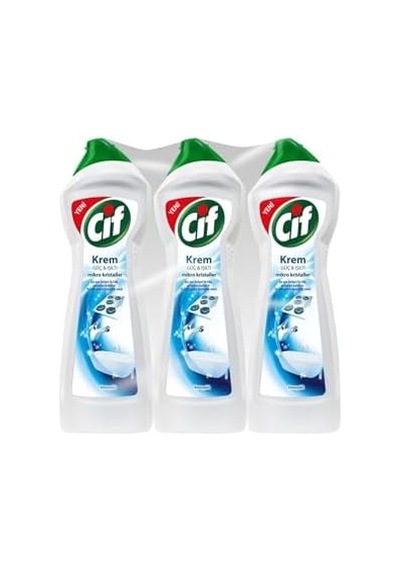 Cif Krem Amonyak 750 Ml X 3 Adet 1000'li Set