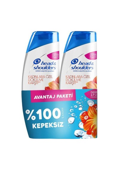 Head & Shoulders Kadınlara Özel Dökülme Karşıtı Şampuan 2 x 350 ML