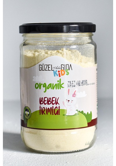 Organik İrmik 500 Gr +6 Ay 350 G