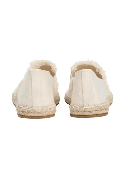 Tommy Hilfiger Frınge Canvas Closed Espadrılle Kadın Bej Günlük Ayakkabı - Fw0fw08881