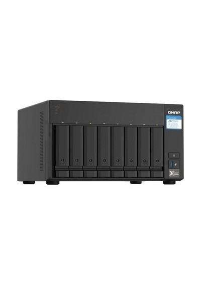 Qnap 8diskli Alpine Al324 Qc-4gb Ram-10gbe Sfp+ Nas Server Ts-832px
