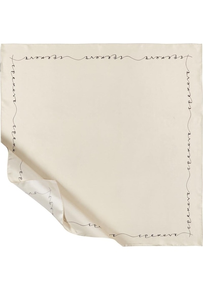 İpekevi Twill İpek Eşarp - Signature - Bej BEj