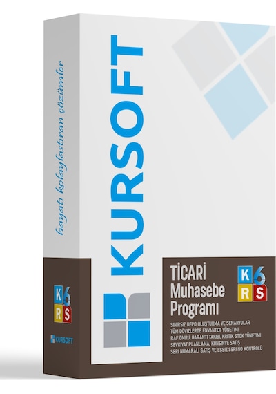 Kursoft V6 Ticari Ön Muhasebe Programı