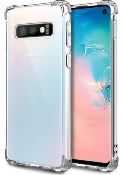 Samsung Galaxy S10E Uyumlu Şeffaf Airbag Antishock Silikon Kılıf