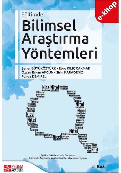 Eğitimde Bilimsel Araştırma Yöntemleri E-kitap