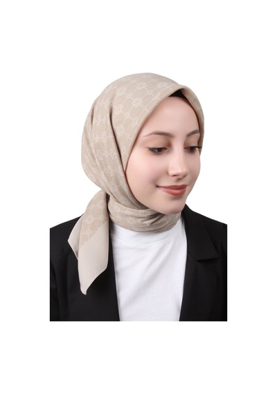 Armine Aker Elegance Monogram Eşarp 1090500 001