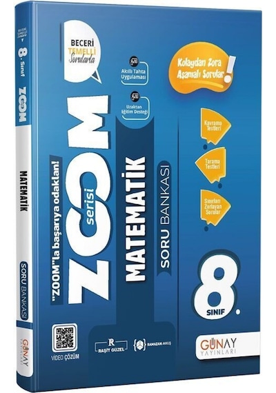8. Sınıf LGS Matematik Yeni Zoom Soru Bankası