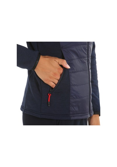 Slam Act Ws Hood Hybrıd Fleece W13 Lacivert