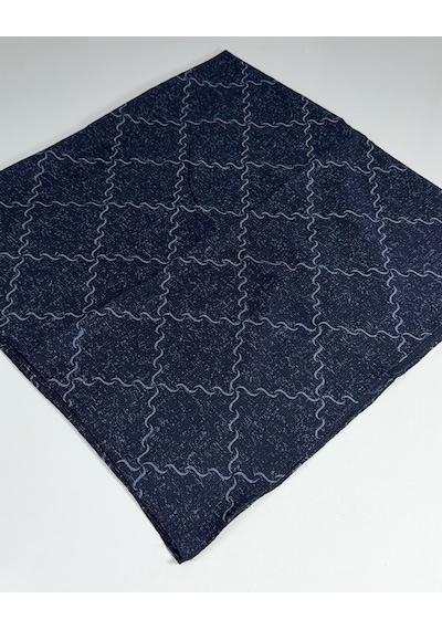 İpekal Polyester Eşarp - 6278 Lacivert