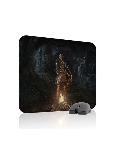 Dark Souls Kaymaz Dikişli Kauçuk Oyuncu Mousepad V1 - 48x40 Xl Gaming Mouse Pad Fare Altlığı
