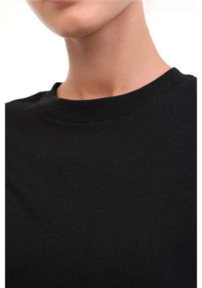 Lumberjack Wb 11ct223 Siyah Kadın Kısa Kol T-shirt 000000000102707204