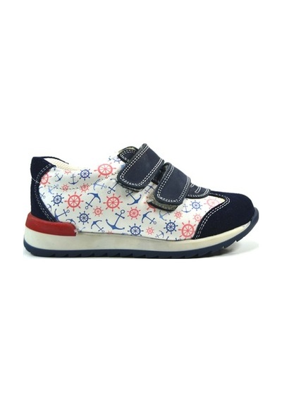 Toddler 47293 Deri Lacivert Ortopedik Erkek Çocuk Spor Ayakkabı