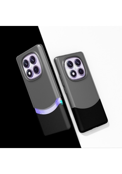 Xiaomi Redmi Note 14 Pro 5g Kılıf Mıknatıslı Zore Duble Kapak Siyah
