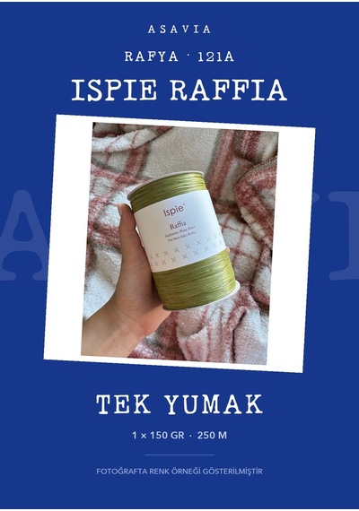 Asavia Ispie Rafya İp Çanta Ve Şapka Örgü İpi 150 Gr 250 M 121a
