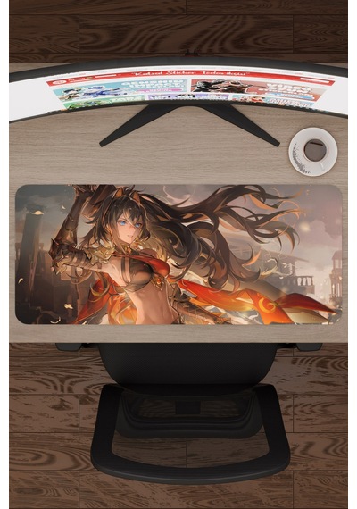 Dehya Genshin Impact Anime Gacha V5 - 70x30 Xl Gaming Mouse Pad Fare Altlığı