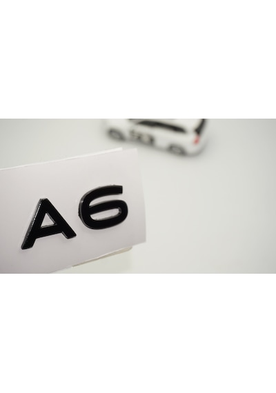 Dk Tuning A6 2025+ Bagaj Siyah 3m Yazı Logo Audi İle Uyumlu Bagaj Arma
