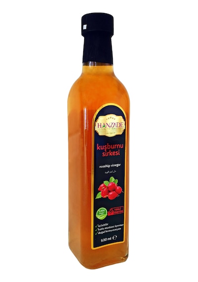 Hanzade Bitkisel Kuşburnu Sirkesi 3 x 500 ML